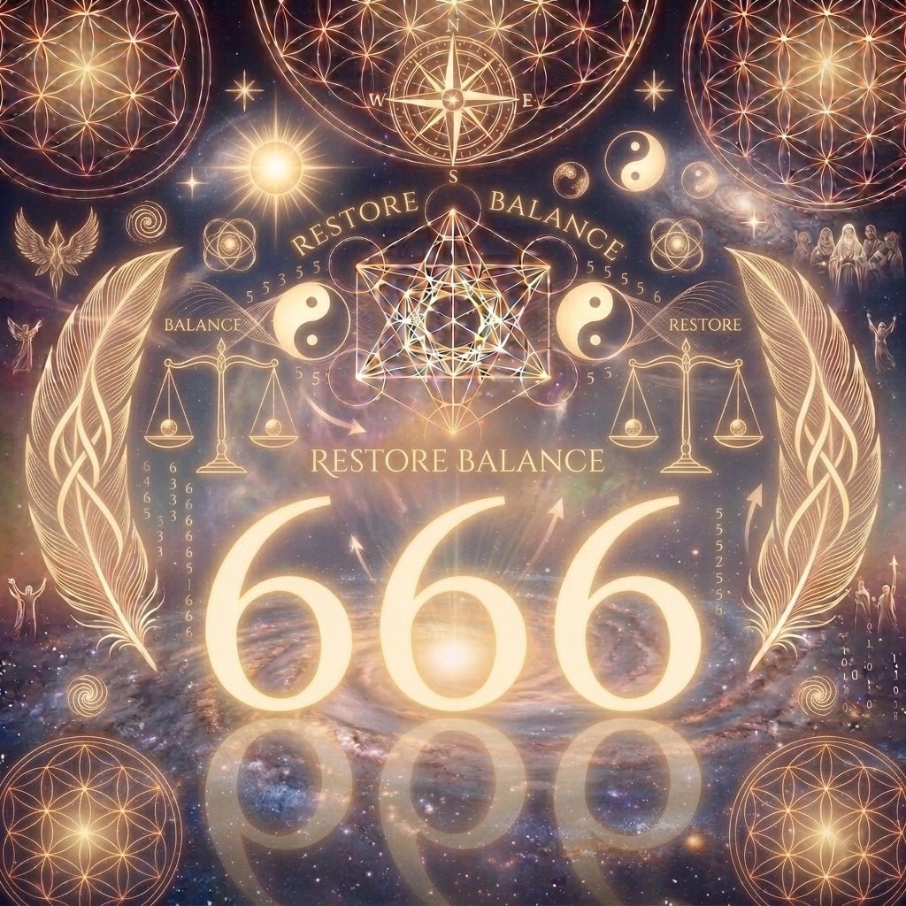 666 Angel Number Meaning – Balance, Reflection, and Realignment