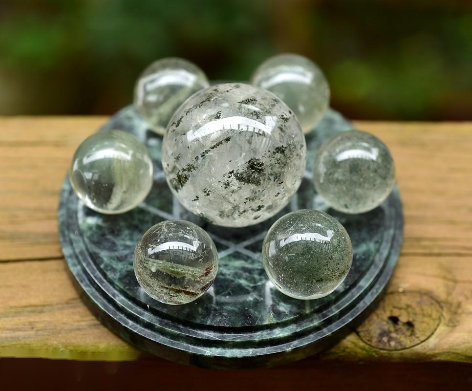 Green Phantom Quartz crystal for wealth and spiritual healing from Lydazz.