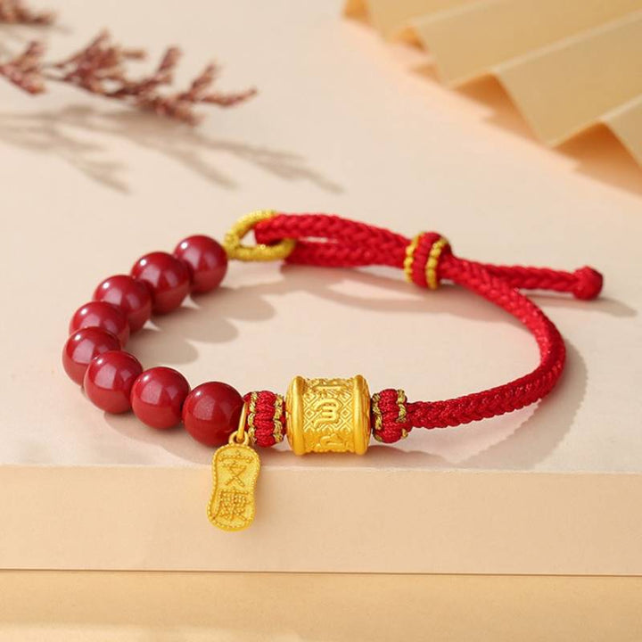 Six-Syllable Mantra Prayer Woven Beaded Bracelet - Purification • Compassion • Focus