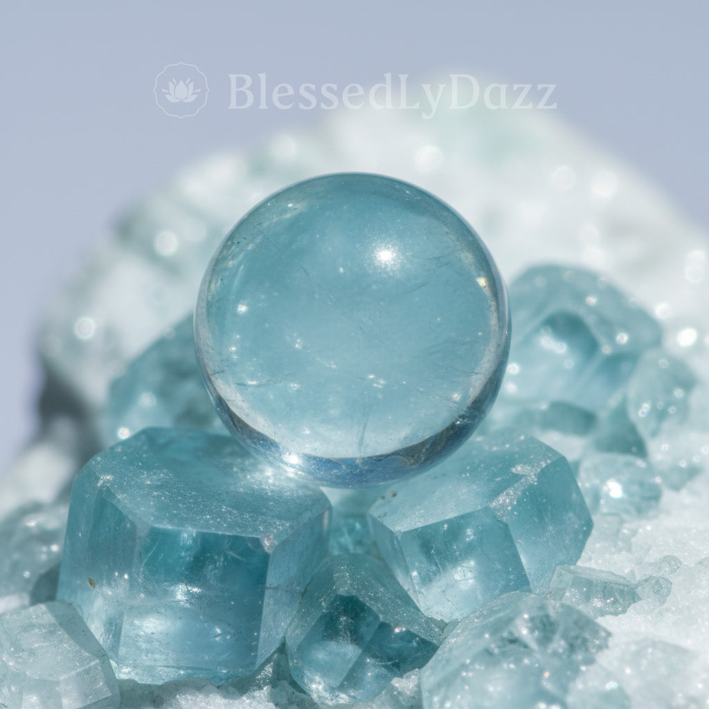 Aquamarine, as serene as the ocean, relieves stress and boosts communication confidence. It helps you express yourself smoothly and build harmonious relationships in social settings, keeping your mind clear and firm.
