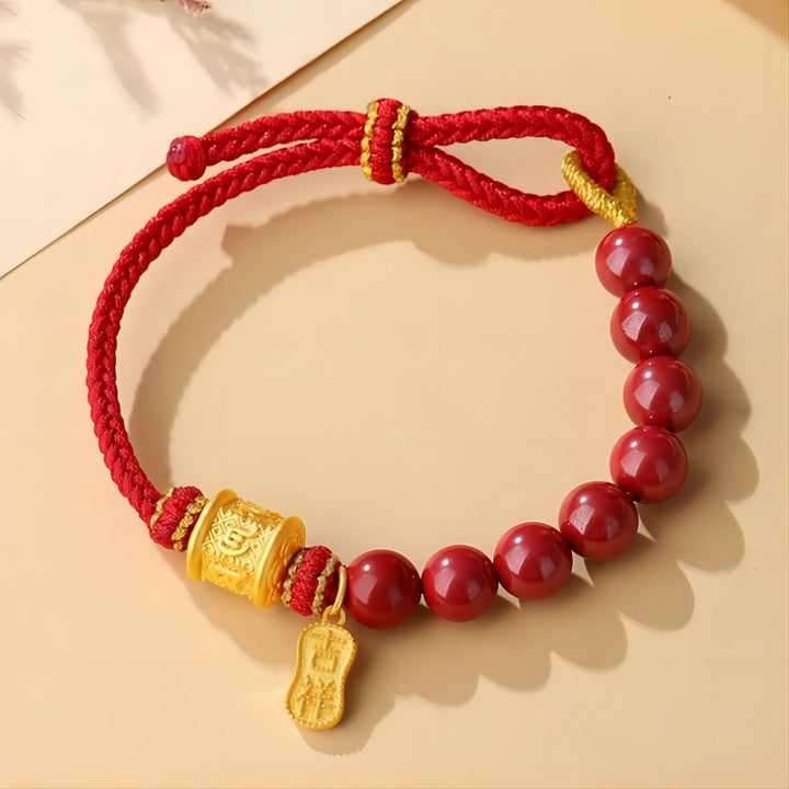 Six-Syllable Mantra Prayer Woven Beaded Bracelet - Purification • Compassion • Focus
