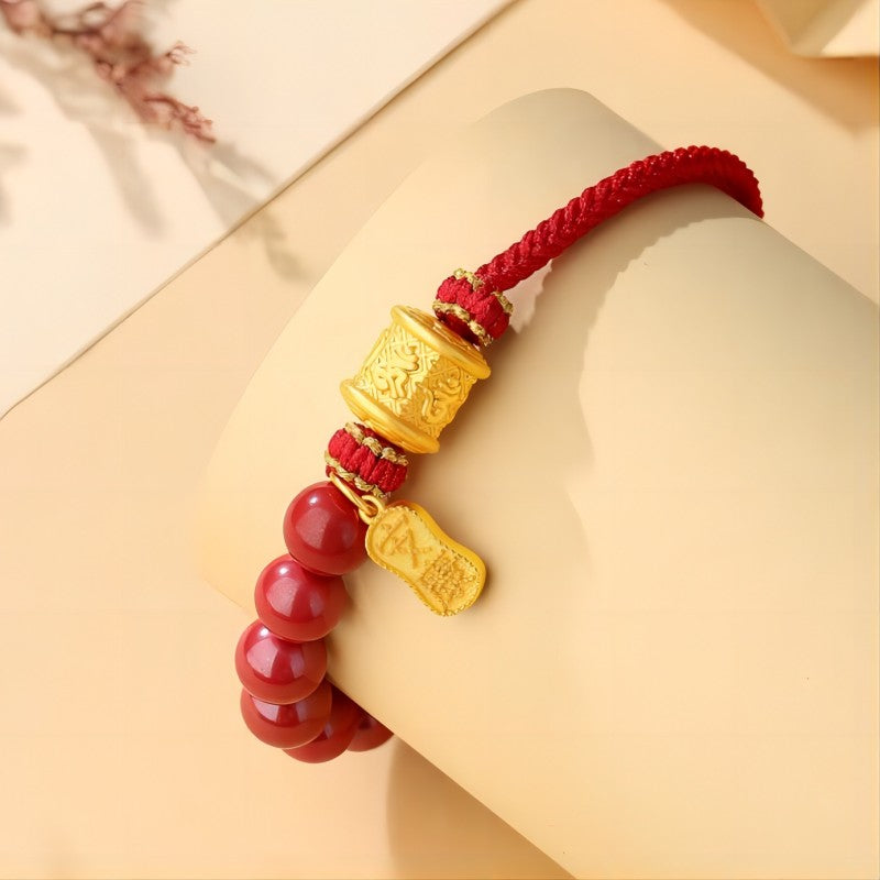 Six-Syllable Mantra Prayer Woven Beaded Bracelet - Purification • Compassion • Focus