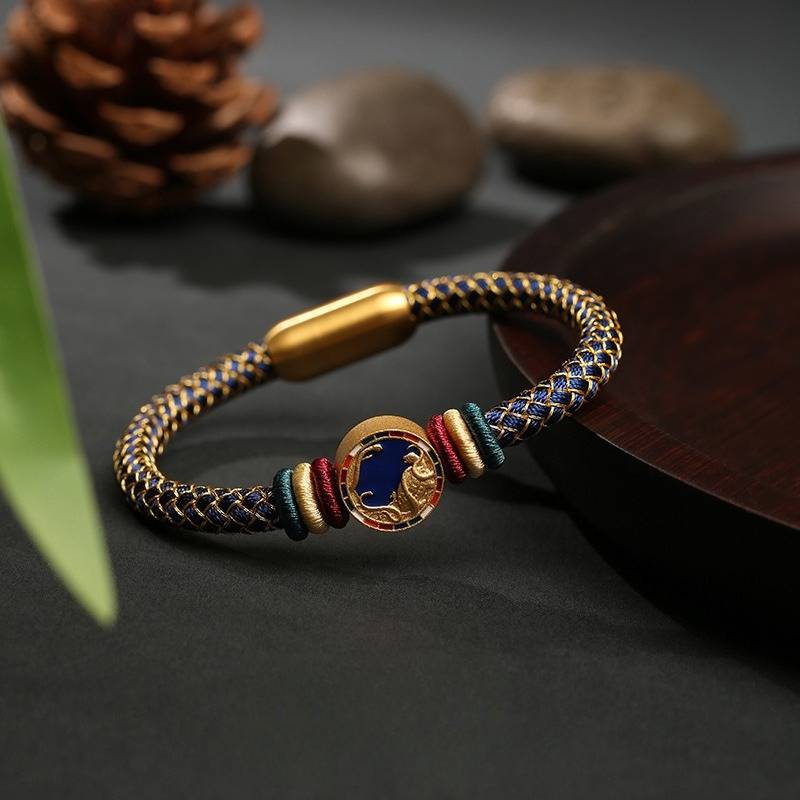 Five-Element Celestial Guardians Personalized Bracelet Collection - Personalized for Your Birth Chart - Xuan Wu(Water)+16cm