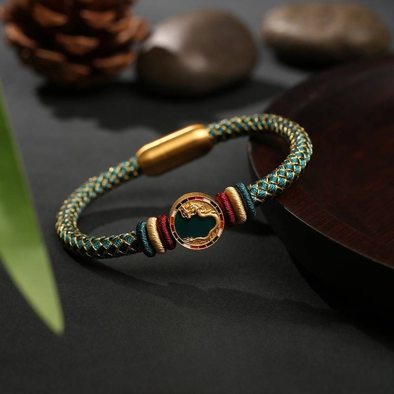 Five-Element Celestial Guardians Personalized Bracelet Collection - Personalized for Your Birth Chart - Qing Staged Shot