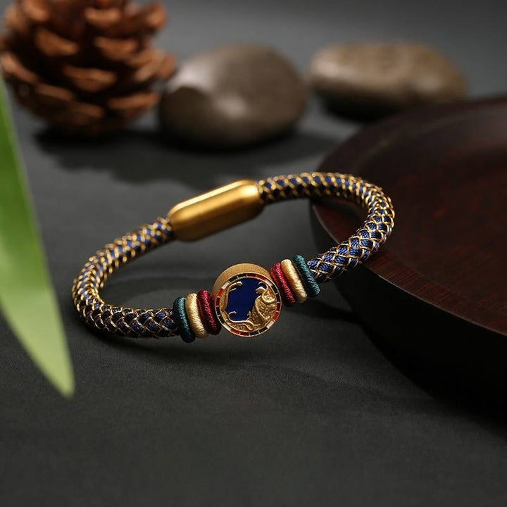 Five-Element Celestial Guardians Personalized Bracelet Collection - Personalized for Your Birth Chart - Xuan Wu(Water)+19cm