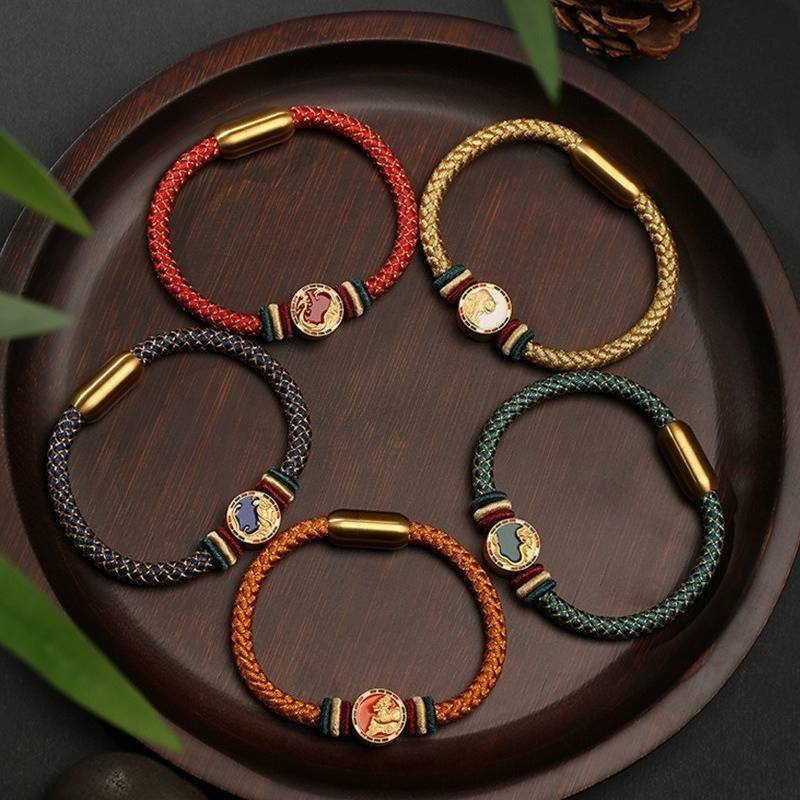 Five-Element Celestial Guardians Personalized Bracelet Collection - Personalized for Your Birth Chart - five all in one