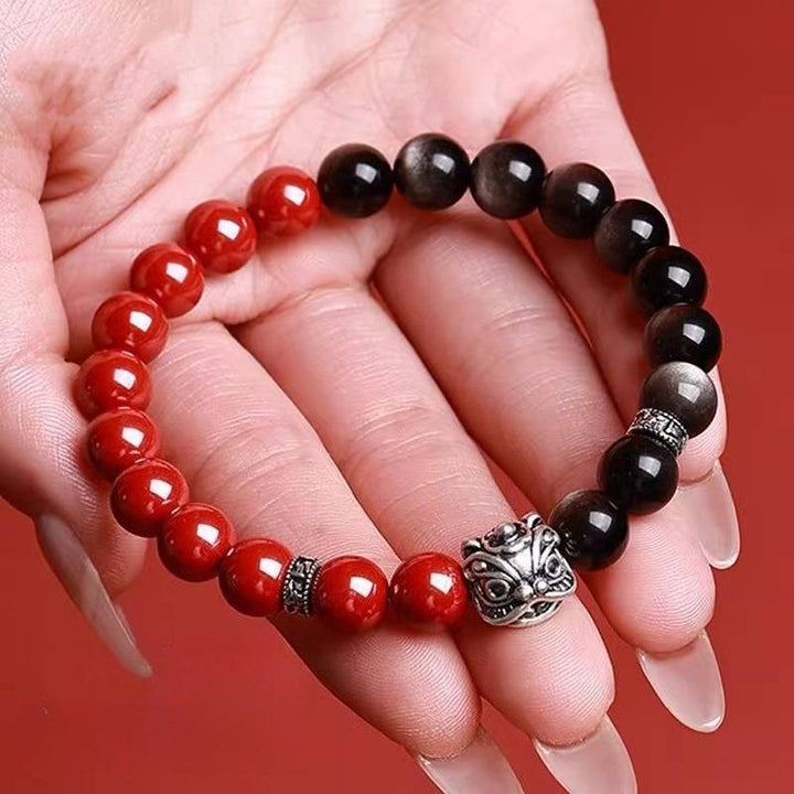 Guardian Lion Dance &amp; Mantra Bracelet - Peace &amp; Prosperity - LYDAZZ
