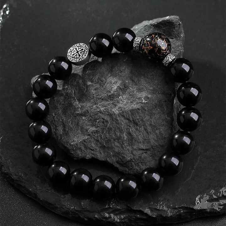 Guardian Luck Bracelet - Protection &amp; Versatility - Top view prop styling shot