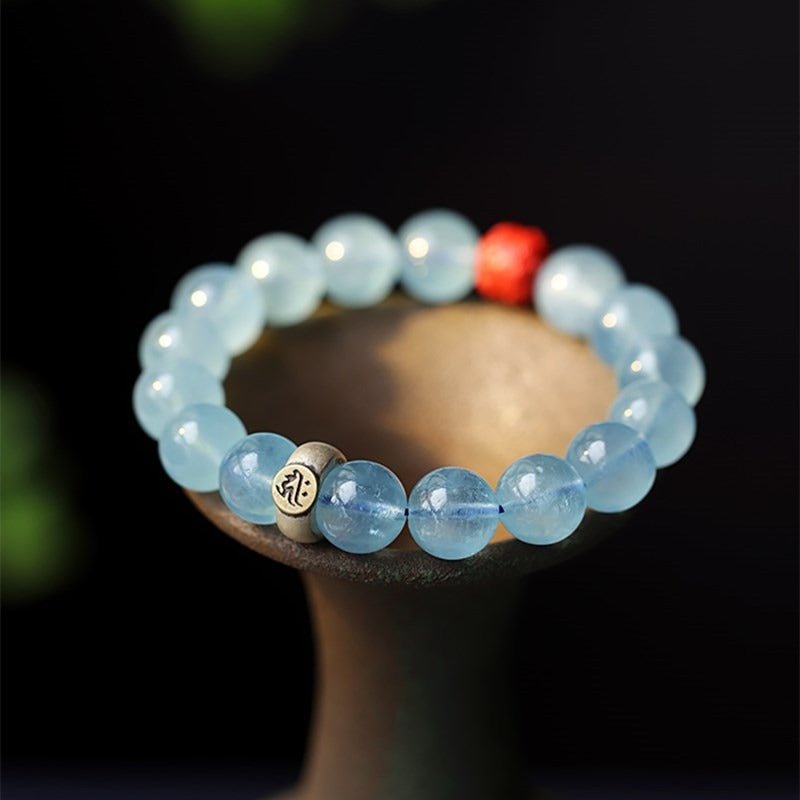 Guardian Mantra & Zodiac Birth Buddha Bracelet - Harmony • Protection • Wisdom - Prop Styling