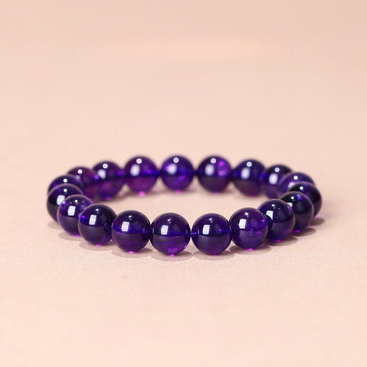 Nine Purple Fire Transformation Bracelet - Intuition &amp; Calm - Collector’s Grade 11mm