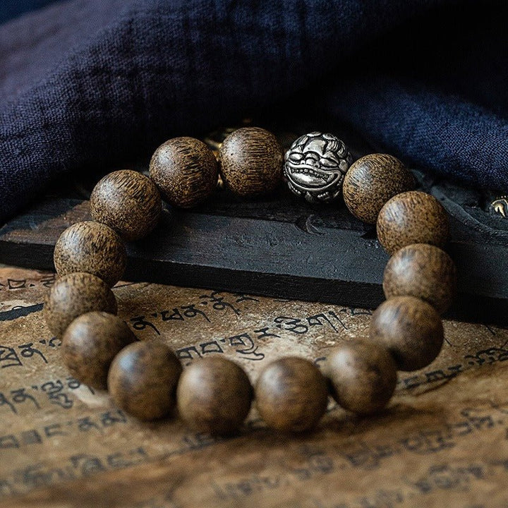 Pixiu Wealth Guardian Bracelet - Protection • Grounding • Focus - staged shot 2