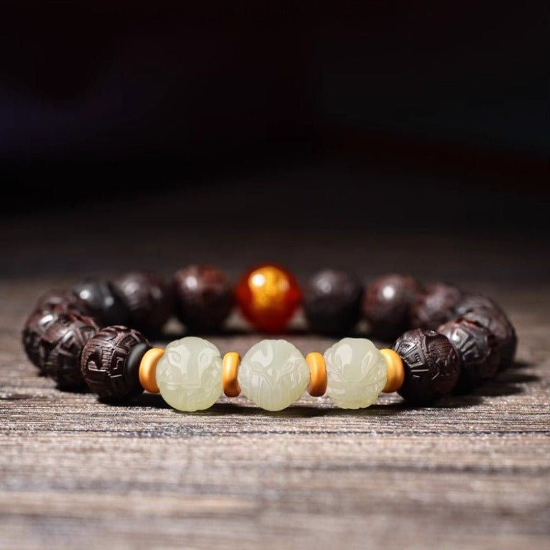 Protection & Harmony Zodiac Triad Bracelet - Blessing • Safeguarding • Renewal - Staged Shot