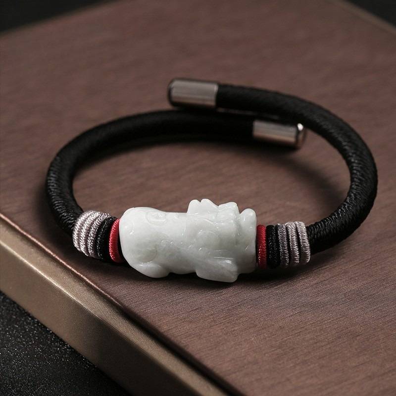 Wealth - Attracting Pi Yao Charm Bracelet - Protection & Security - Staged Shot