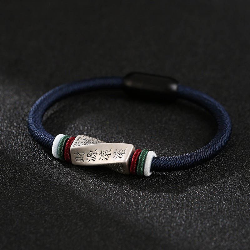 Wealth Flow Twisting Prism Bracelet - Prosperity & Well-Being - Staged Shot