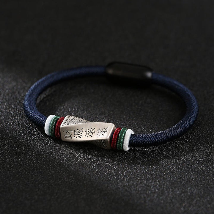 Wealth Flow Twisting Prism Bracelet - Prosperity &amp; Well-Being - Staged Shot