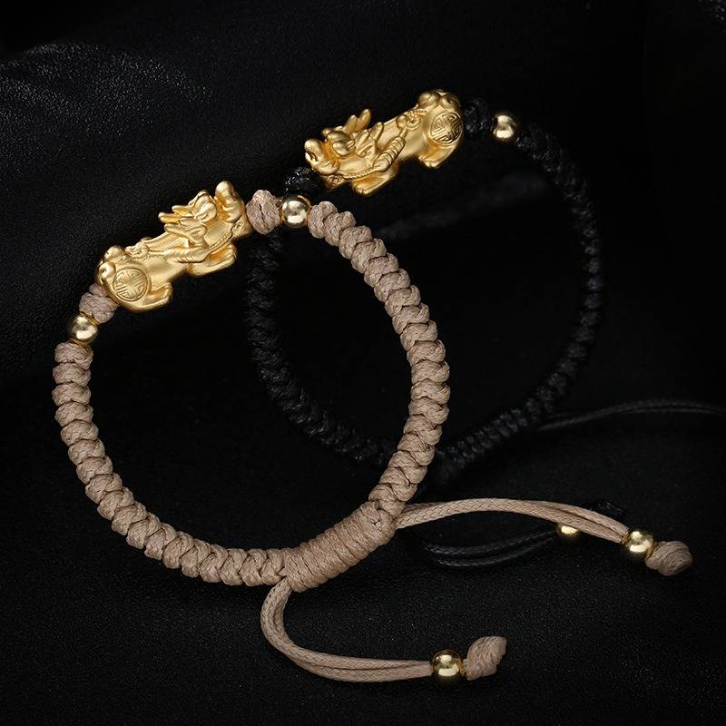 Wealth Guardian Pixiu Bracelet - Fortune &amp; Security - two styles all in one