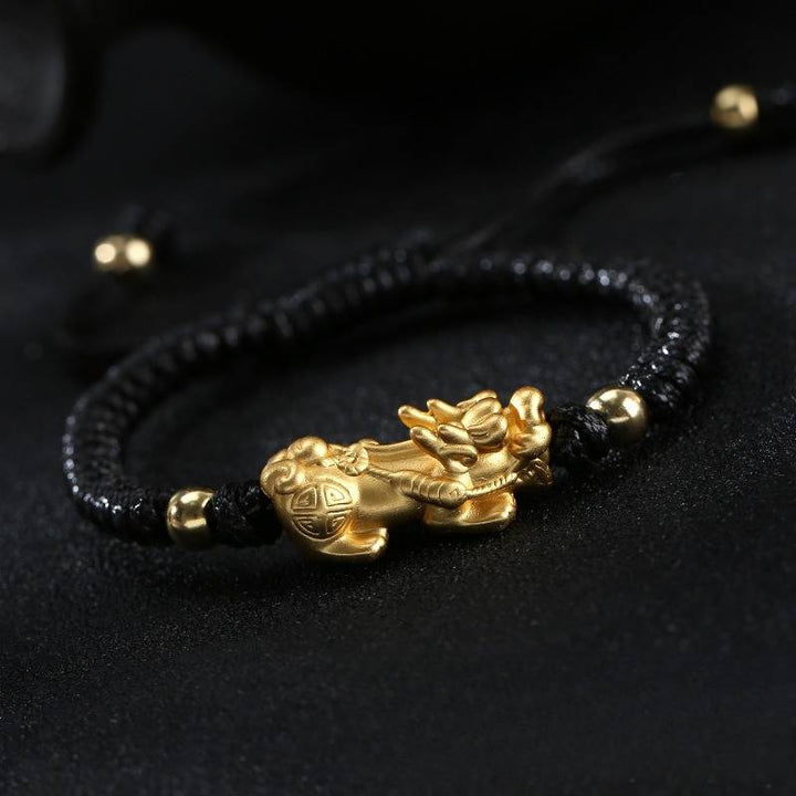 Wealth Guardian Pixiu Bracelet - Fortune &amp; Security - B